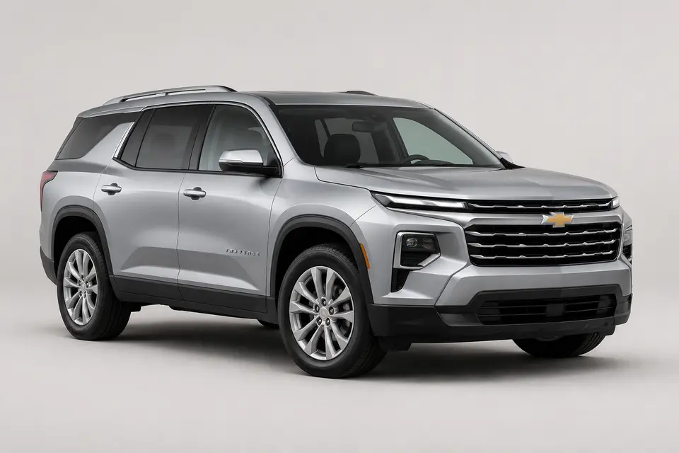 Illustrative Chevrolet Traverse