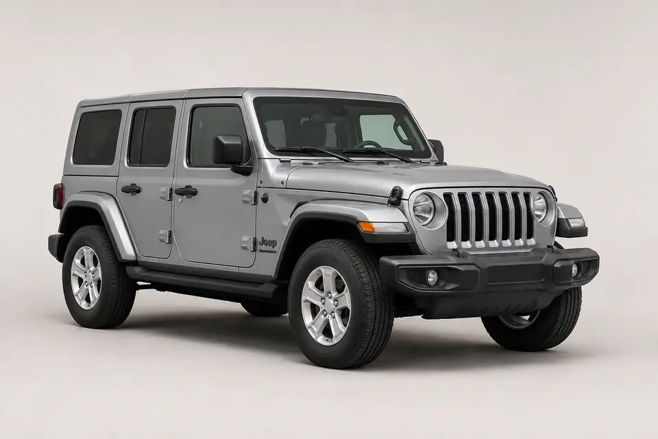 Illustrative Jeep Wrangler Sahara Cabrio